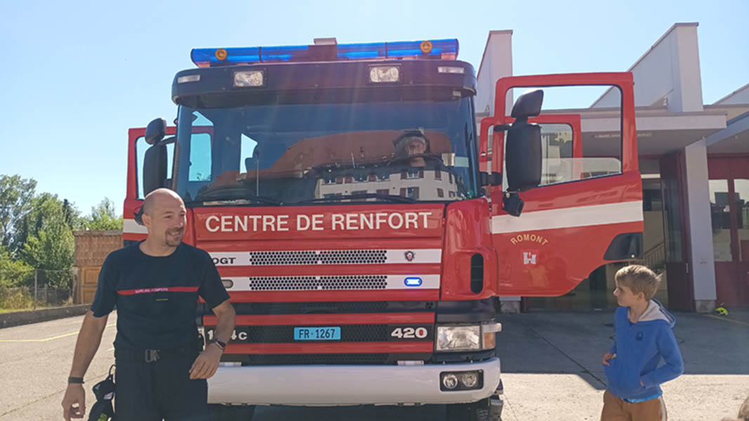 Pompiers d’un jour 